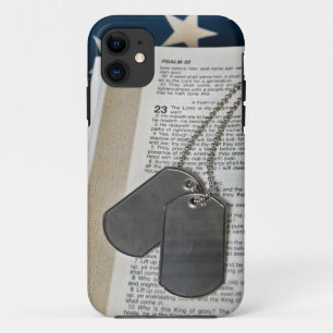Capa Para iPhone Da Case-Mate Salmo 23 com dog tags