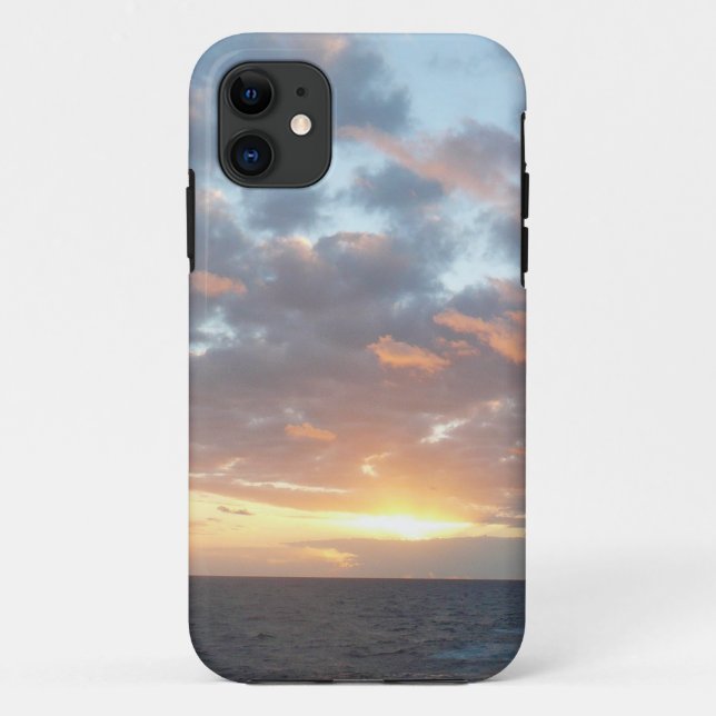 Capa Para iPhone Da Case-Mate Salto do Sol no Mar I Pastel Mar (Verso)