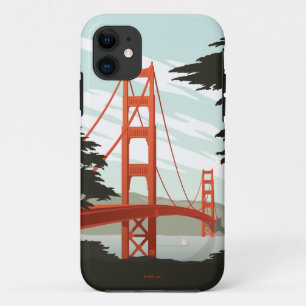 Capa Para iPhone Da Case-Mate San Francisco, CA - Ponte Ouro Gate