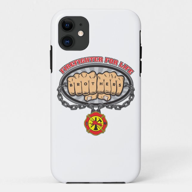 Capa Para iPhone Da Case-Mate Sapador-bombeiro para a vida (Verso)