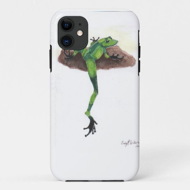 Capa Para iPhone Da Case-Mate Sapo Verde (Verso)