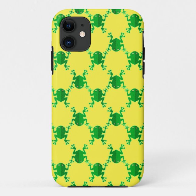 Capa Para iPhone Da Case-Mate Sapos bonitos dos desenhos animados (Verso)