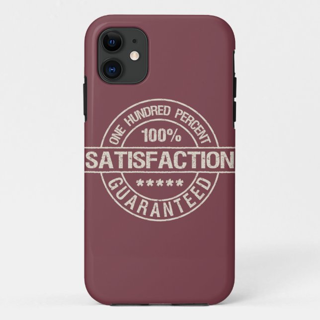 Capa Para iPhone Da Case-Mate SATISFAÇÃO GARANTIDA pelo iPhone 5 case-mate (Verso)