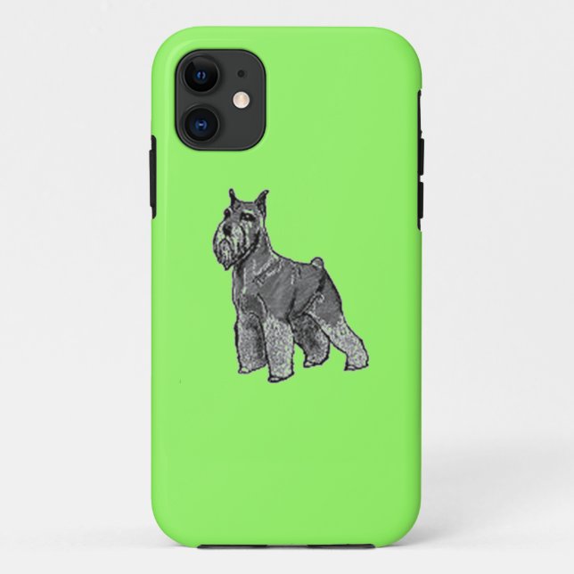 Capa Para iPhone Da Case-Mate Schnauzer (Verso)