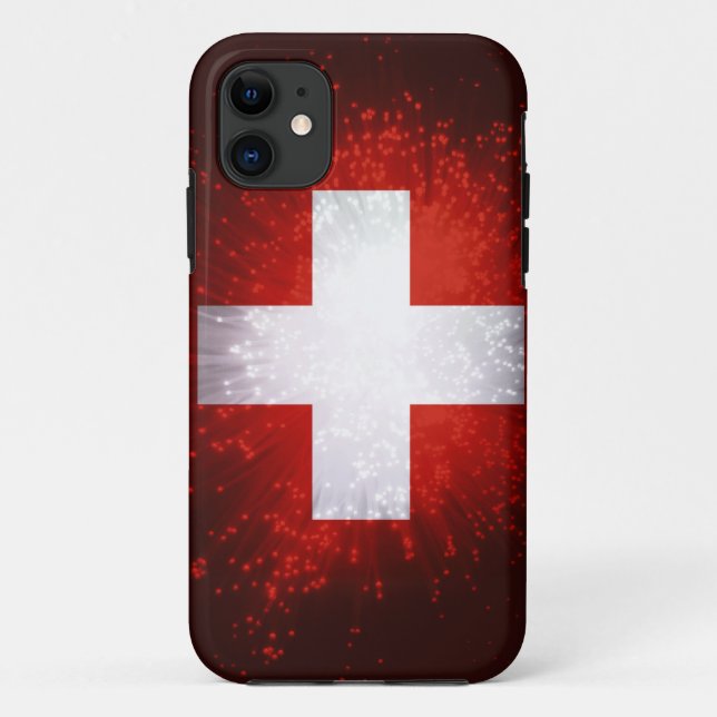 Capa Para iPhone Da Case-Mate Schweiz; Bandeira da suiça (Verso)