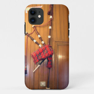 Capa Para iPhone Da Case-Mate Scotland Bagpipe Tartan Xadrez Instrumento Musical