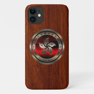 Capa Para iPhone Da Case-Mate Selo de Hong Kong na Impressão de Mahogany
