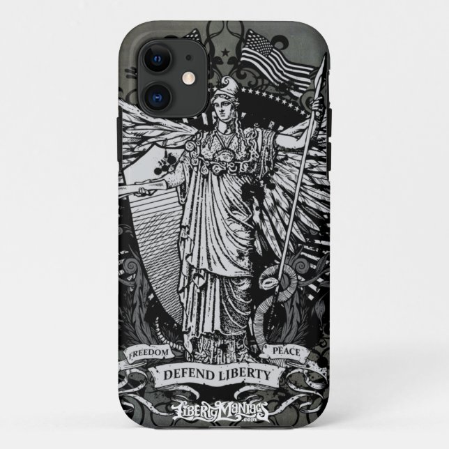 Capa Para iPhone Da Case-Mate Senhora Liberdade Caso de Libertas (Verso)