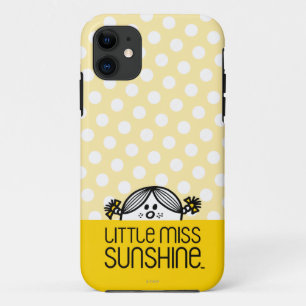Capa Para iPhone Da Case-Mate Senhorita pequena Luz do sol Peeking Sobre Nome
