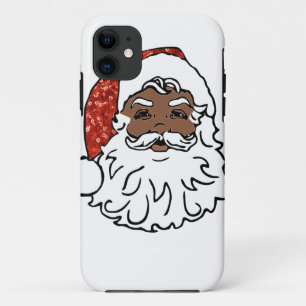 Capa Para iPhone Da Case-Mate sequências de preto santa claus