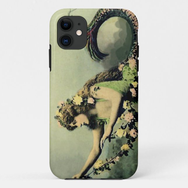 Capa Para iPhone Da Case-Mate Sereia e rosas (Verso)