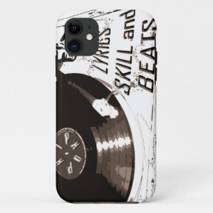 CAPA PARA iPhone DA Case-Mate SÉRIE DA MÚSICA - HABILIDADE E BATIDAS DOS POEMA