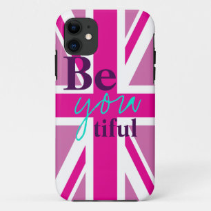 Capa Para iPhone Da Case-Mate serVOCÊBelo caso do Jack iPhone 5 da União Rosa