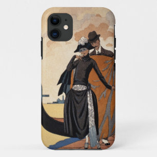Capa Para iPhone Da Case-Mate Seu e ele, forma Ilustração, 1921 (pochoir p
