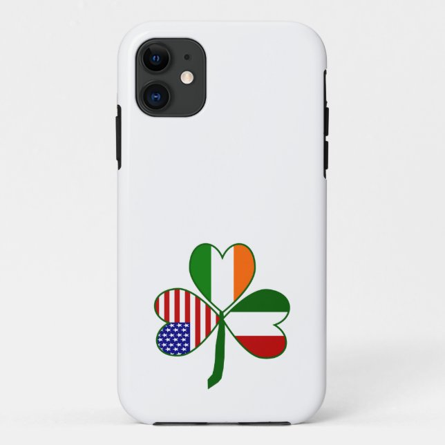 Capa Para iPhone Da Case-Mate Shamrock italiano (Verso)