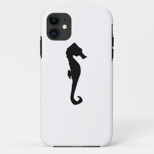 Capa Para iPhone Da Case-Mate Silhueta do cavalo de mar