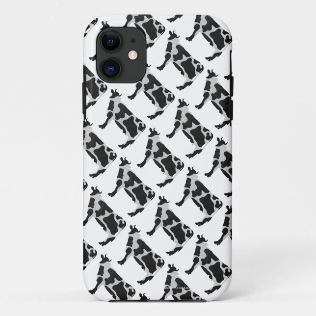 Capa Para iPhone Da Case-Mate Silhueta Preta e Branca (Verso)