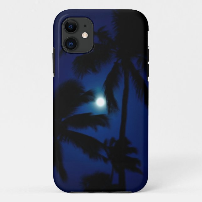 Capa Para iPhone Da Case-Mate Silhuetas da palmeira (Verso)