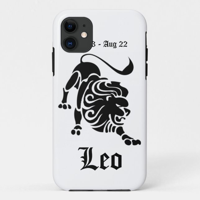 Capa Para iPhone Da Case-Mate Sinal do zodíaco - Leo (Verso)
