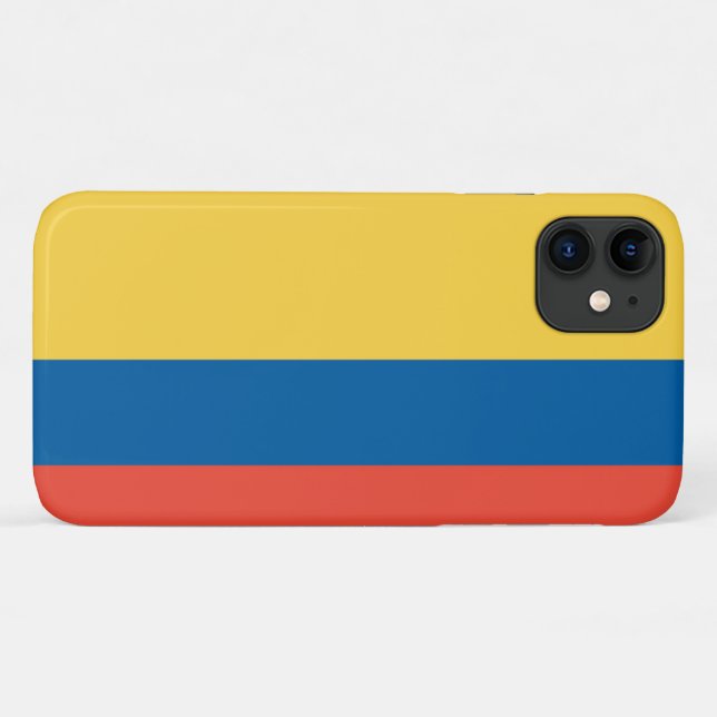 Capa Para iPhone Da Case-Mate Sinalizador Colombiano (Verso (horizontal))