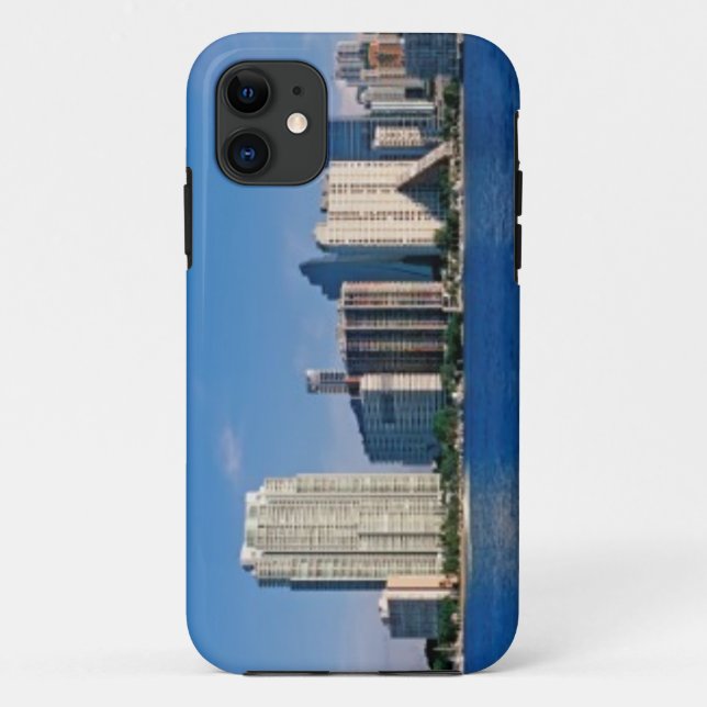 Capa Para iPhone Da Case-Mate Skyline de Miami, Florida (Verso)