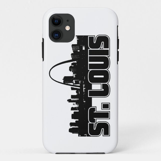 Capa Para iPhone Da Case-Mate Skyline de St Louis (Verso)