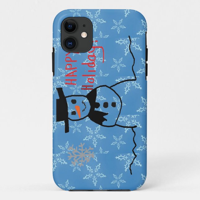 Capa Para iPhone Da Case-Mate Snowman (Verso)