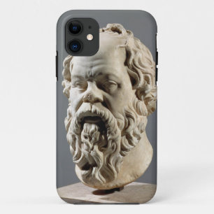 Capa Para iPhone Da Case-Mate Socrates, cabeça de mármore, cópia de um bronze