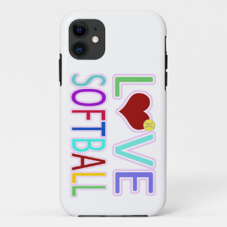 CAPA PARA iPhone DA Case-Mate SOFTBALL DO AMOR
