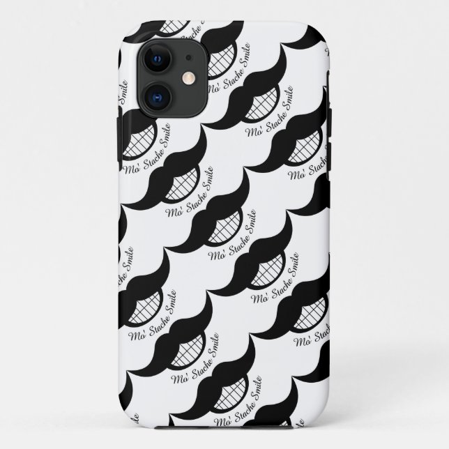 Capa Para iPhone Da Case-Mate Sorriso de bigode (Verso)