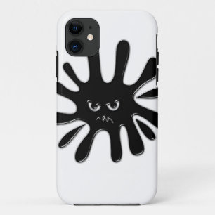 Capa Para iPhone Da Case-Mate Splatter preto irritado