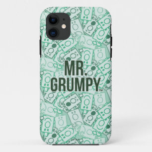 Capa Para iPhone Da Case-Mate Sr. Grumpy Padrão do nome verde e do sensor de c