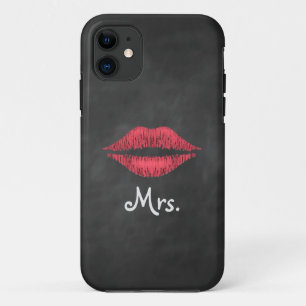 Capa Para iPhone Da Case-Mate Sra. Lábios na identificação da case mate do
