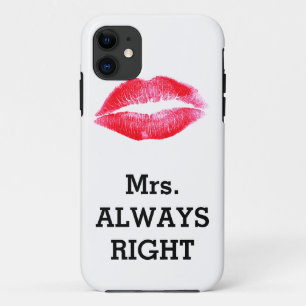 Capa Para iPhone Da Case-Mate Sra Sempre Certa Engraçado