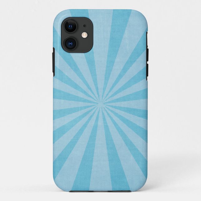 Capa Para iPhone Da Case-Mate starburst azul (Verso)