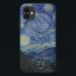 Capa Para iPhone Da Case-Mate Starry Night por Vincent Van Gogh<br><div class="desc">Uma das pinturas mais famosas de Vincent Van Gogh. Starry Night é um belo óleo azul na pintura de canvas de Van Gogh e esta é a mais alta qualidade disponível no Zazzle para que você possa esperar resultados de impressão de alta qualidade. Disponível em vários presentes diferentes, capas eletrônicas,...</div>