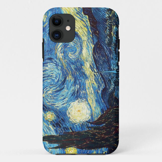 Capa Para iPhone Da Case-Mate Starry Night - Van Gogh (Verso)