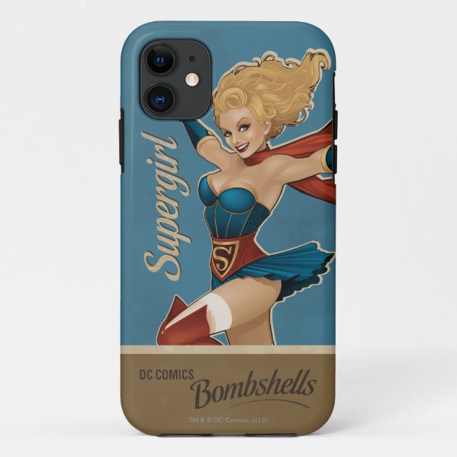 Capa Para iPhone Da Case-Mate Supergirl Bombshell (Verso)