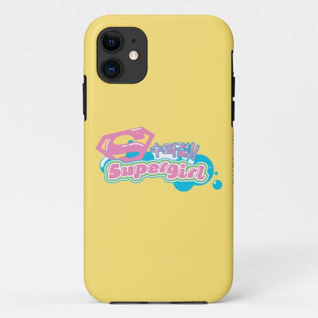 Capa Para iPhone Da Case-Mate Supergirl J-Pop 3 (Verso)