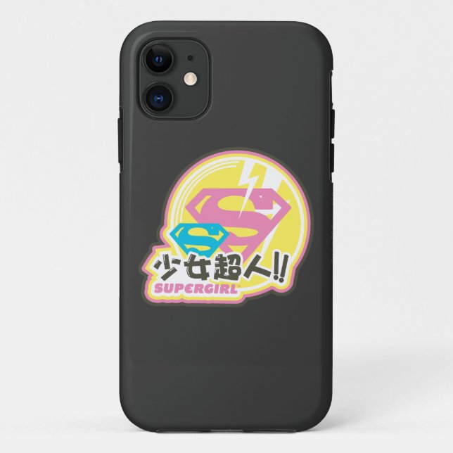Capa Para iPhone Da Case-Mate Supergirl J-Pop 8 (Verso)