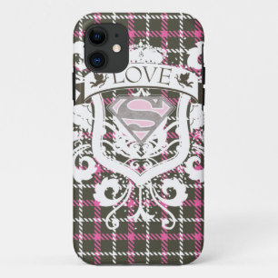Capa Para iPhone Da Case-Mate Supergirl Love Crest