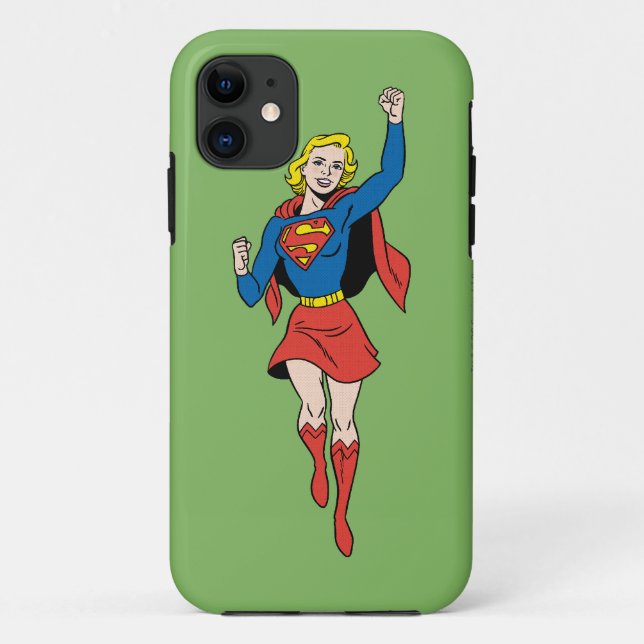 Capa Para iPhone Da Case-Mate Supergirl Pose 4 (Verso)