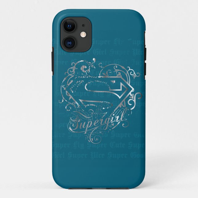 Capa Para iPhone Da Case-Mate Supergirl Super Fly Super Bonito (Verso)