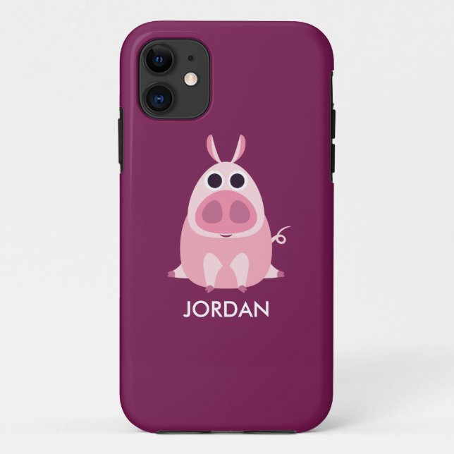 Capa Para iPhone Da Case-Mate Suspeitoso o porco (Verso)