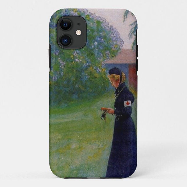 Capa Para iPhone Da Case-Mate Suzanne no Uniforme Cruz Vermelha (Verso)