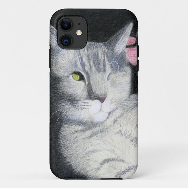 Capa Para iPhone Da Case-Mate Tabby Cat (Verso)