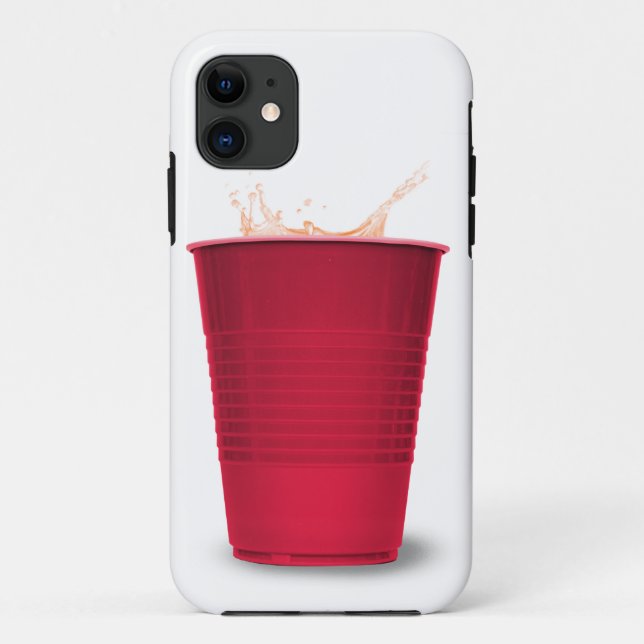 Capa Para iPhone Da Case-Mate Taça Vermelha (Verso)