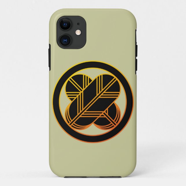 Capa Para iPhone Da Case-Mate Taka1 (Gold Line) (Verso)
