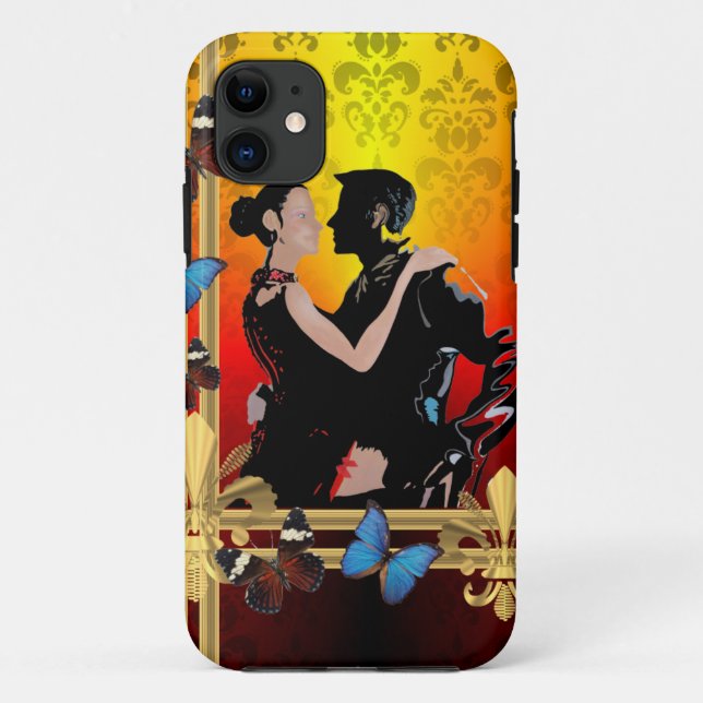 Capa Para iPhone Da Case-Mate Tango e damask (Verso)