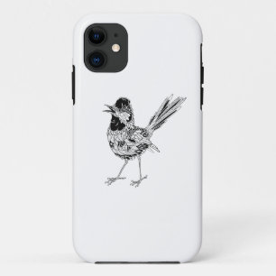 Capa Para iPhone Da Case-Mate Tatuagem do pássaro
